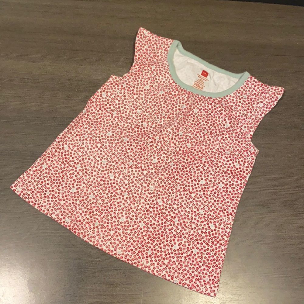 Girls Tea Collection Floral Shirt Size 5